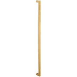 480MM SQUARE HANDLE SATIN BRASS