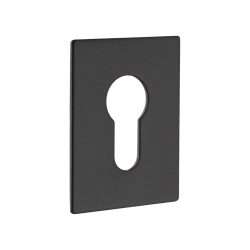 SELF ADHESIVE ESCUTCHEON 2MM BLACK