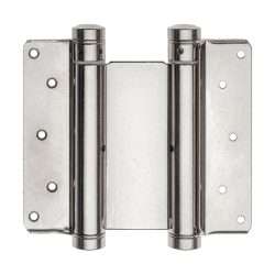 BOMBER HINGES 150MM SATIN NICKEL