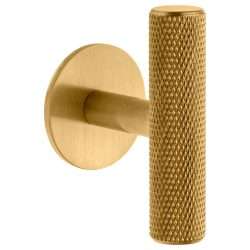 KNURLED T KNOB ON 28MM DIA PLATE