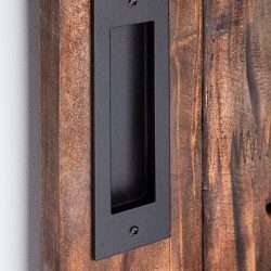 FLUSH HANDLE BLACK