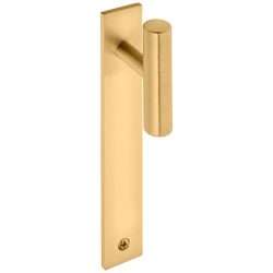 T KNOB ON 130X20MM PLATE