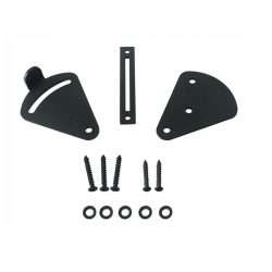 LATCH LOCK BARN DOOR BLACK