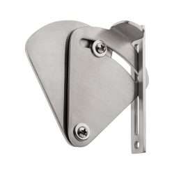 LATCH LOCK BARN DOOR BRUSHED