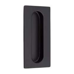 RECTANGLE FLUSH HANDLE BLACK