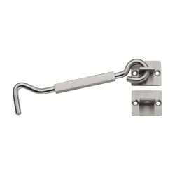 CABIN HOOK 150MM SQUARE BSS