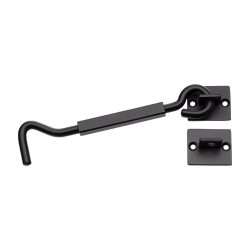 CABIN HOOK 150MM SQUARE BLACK SS
