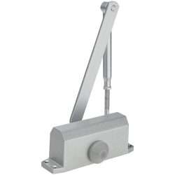 DOOR CLOSER SATIN SILVER