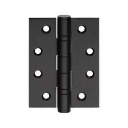 BUTT HINGE BLACK 102x76x3MM