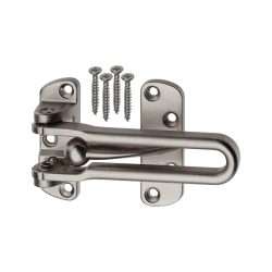 WISHBONE DOOR GUARD SATIN NICKEL