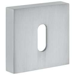 SQUARE KEYHOLE ESC SATIN CHROME