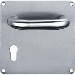LEVER ON PLATE STAINLESS STEEL