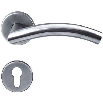 DOOR LEVER HANDLES STAINLESS STEEL