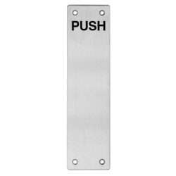 RECTANGLE FINGER/PUSH PLATE