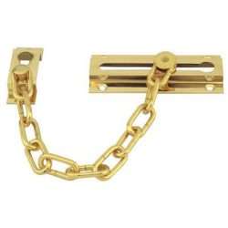 DOOR GUARD SATIN BRASS