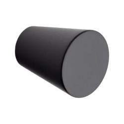 CONICAL KNOB BLACK 22mm