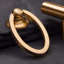 OVAL DROP RING