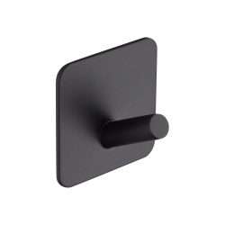 MODERN SELF ADHESIVE SQUARE BLACK HOOK