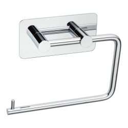SELF ADHESIVE TOILET ROLL HOLDER POLISHED STAINLESS STEEL