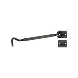 CABIN HOOK 200MM SQUARE BLACK SS
