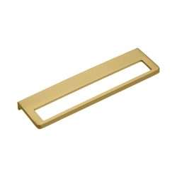 LIP PULL HANDLE SATIN BRASS 128MM