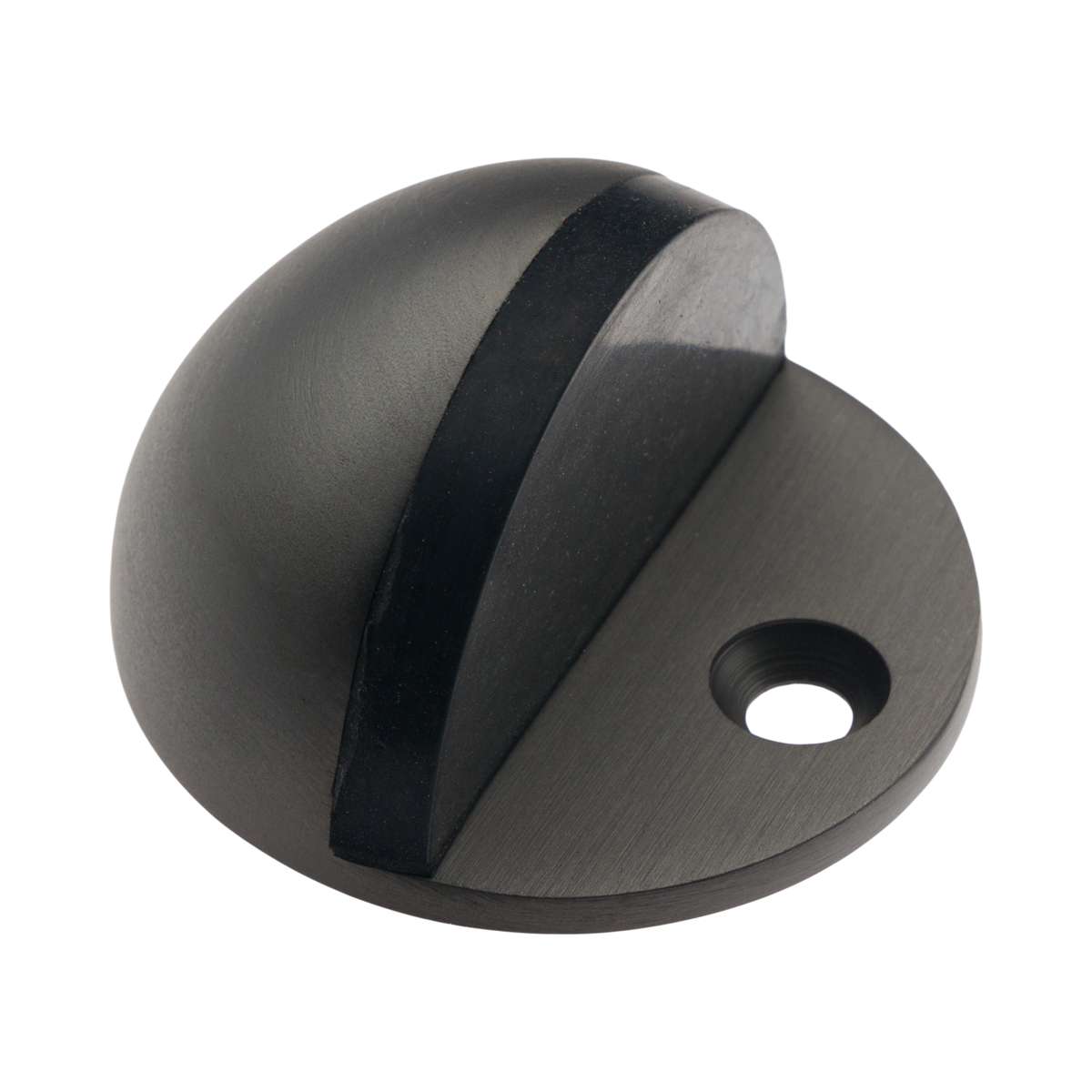 HALF MOON FLOOR MOUNTED DOOR STOP TITANIUM