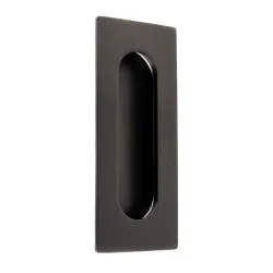 RECTANGULAR FLUSH HANDLE TITANIUM FINISH 120 X 51MM