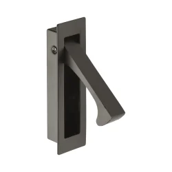 POCKET DOOR PULL TITANIUM FINISH 80 X 20MM