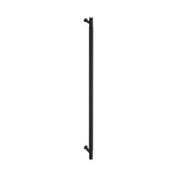 KNURLED T-BAR CABINET HANDLE 448MM CTC BLACK