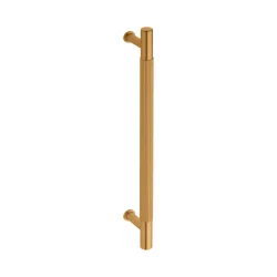 LINES T-BAR CABINET HANDLE 192MM CTC SATIN BRASS