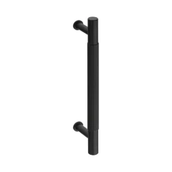 LINES T-BAR CABINET HANDLE 128MM CTC BLACK