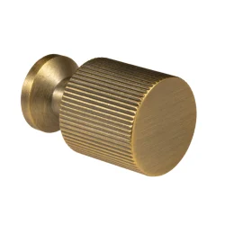 LINES KNOB BRUSHED BRONZE 21MM