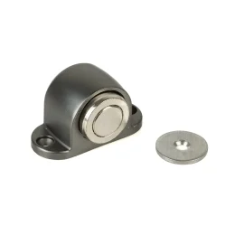 FLOOR MOUNTED MAGNETIC DOOR STOP TITANIUM