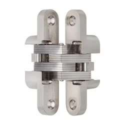 CONCEALED HINGE 10KG LOAD 13X60 SATIN NICKEL