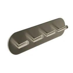 MODERN SELF ADHESIVE ROUND SATIN 4 HOOK